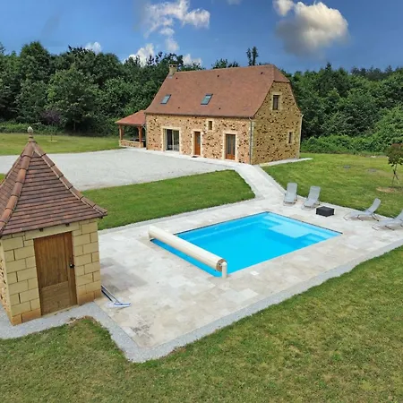 Maison En Pierre Avec Piscine Privee - 6 Pers. - Fr-1-824-29 *